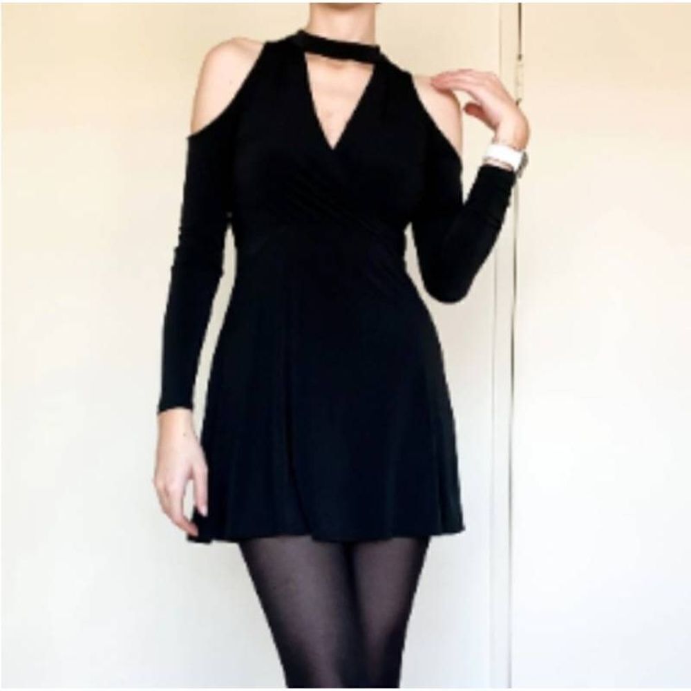 BCBGeneration Off Shoulder Dress